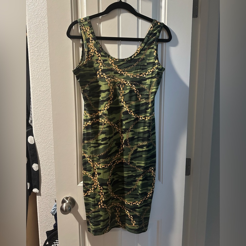 Camo Chain Dress